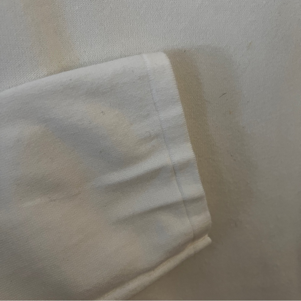 Chico's White Sweater with Silver Embellishments - Picture 5 of 9